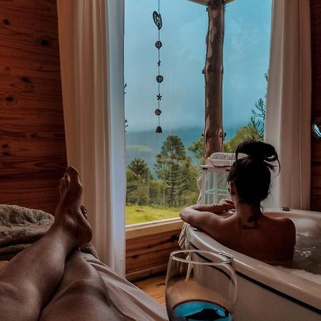 Cabana Refugio - Pousada Colina Dos Ventos Урубиси Екстериор снимка