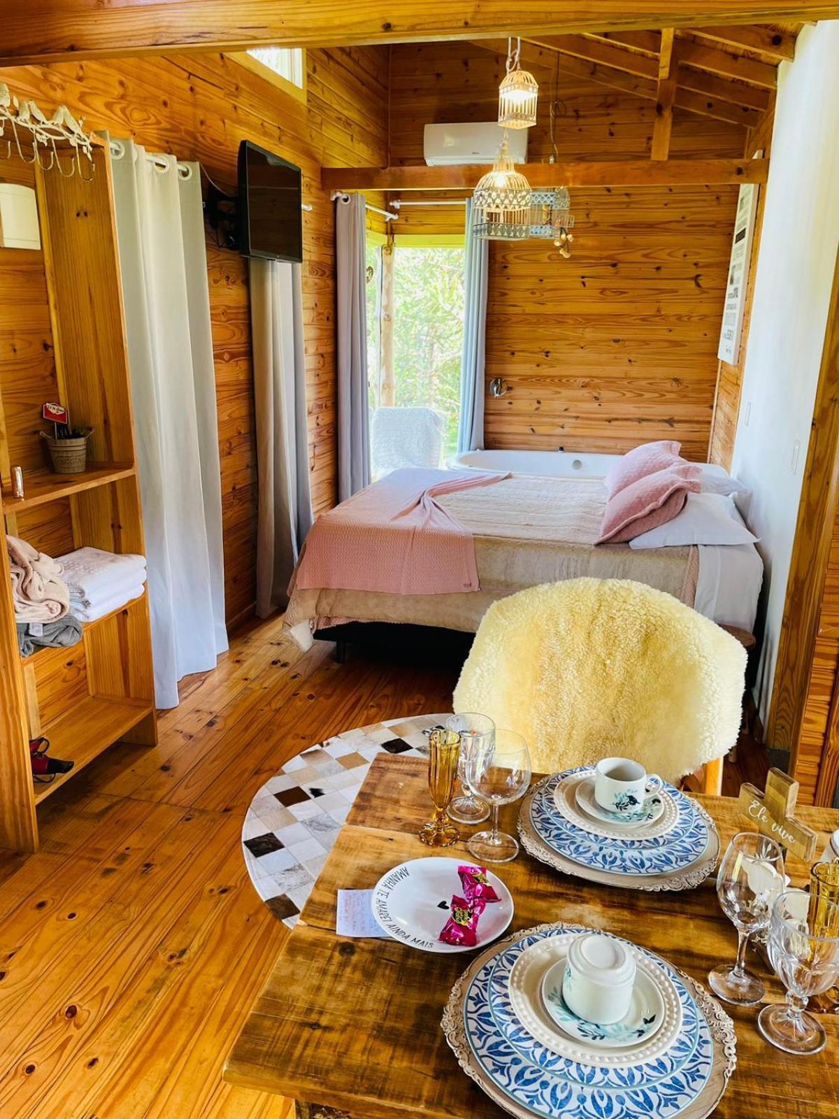 Cabana Refugio - Pousada Colina Dos Ventos Урубиси Екстериор снимка
